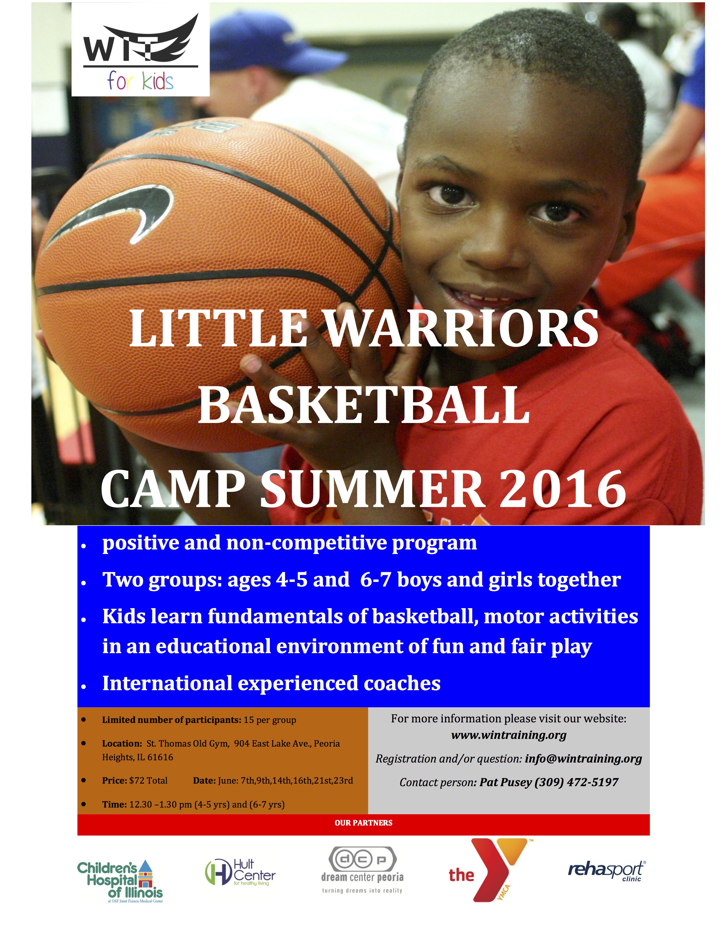 Little Warriors Camp Poster '16